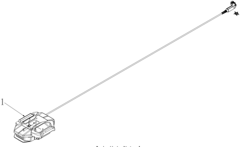 Charger Diagram and Parts List for ZT1-42E (34ABA2CSB10)(2023) Cub Cadet Lawn Tractor